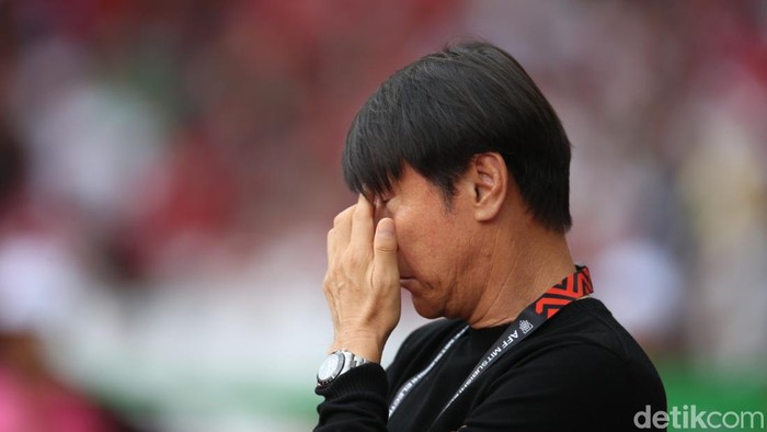 Shin Tae-yong belum menang melawan Thailand.