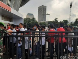 Antusiasme Suporter Timnas Indonesia di GBK Jelang Laga Kontra Thailand