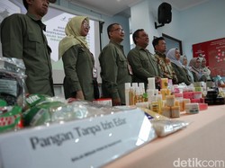 BPOM Bandung Sita Barang Ilegal Senilai Rp 7,3 M Sepanjang 2022