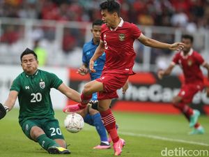 Statistik Indonesia Vs Thailand: Tim Garuda Agresif tapi Tak Efektif
