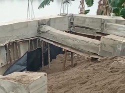 Anggota DPRD Jambi Berang Lihat Pembangunan Turap Diduga Asal Jadi