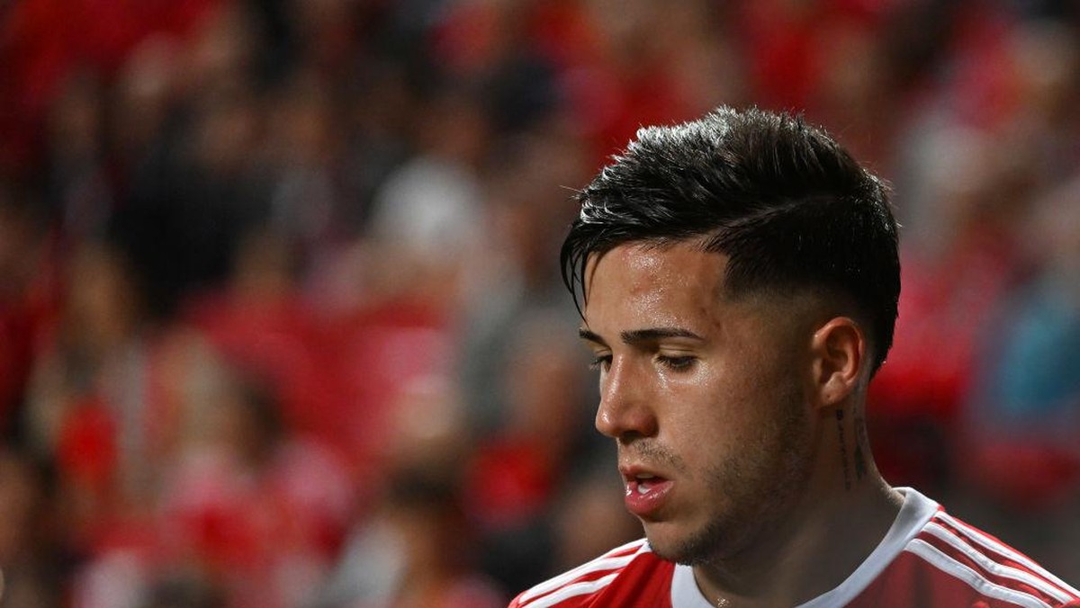 Enzo Fernandez belum mau dilepas Benfica (Getty Images/MB Media)