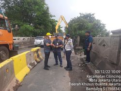 Bina Marga: Pagar Jembatan Marunda Ambrol karena Getaran Kendaraan Berat