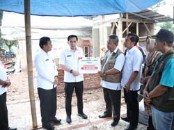Kemendagri & BNPP Bangun Fasilitas MCK untuk Korban Gempa Cianjur