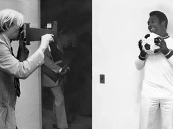 Momen Andy Warhol Melukis Pele