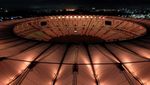 Lepas Kepergian Pele, Stadion Maracana Bermandikan Cahaya Keemasan