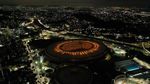 Lepas Kepergian Pele, Stadion Maracana Bermandikan Cahaya Keemasan