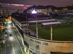 Santos dijadwalkan mengadakan penghormatan terakhir untuk Pele sebelum dimakamkan di Memorial Necropole Ecumenica pada Selasa (2/1/2022). AP Photo/Matias Delacroix.