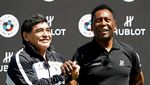 Pele Menyusul Maradona, Lihat Lagi Foto Kebersamaan Mereka