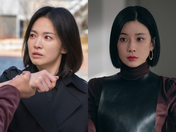 Potret Song Hye Kyo dan Lee Bo Young