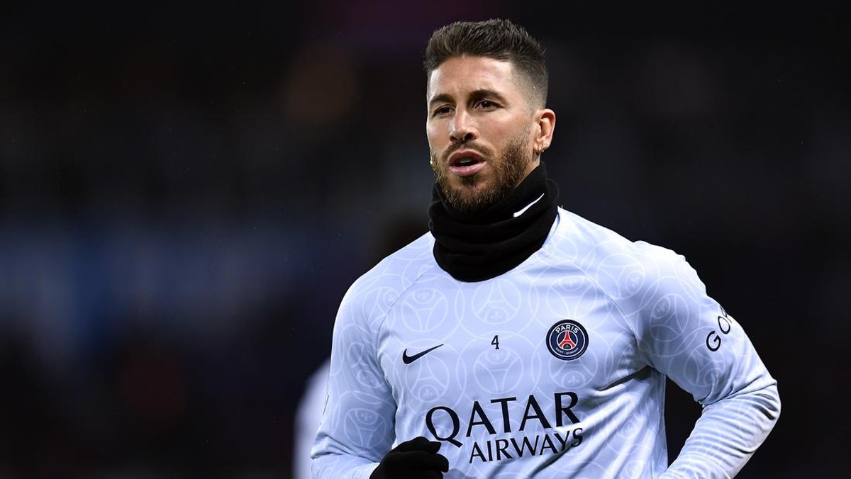 Sergio Ramos dipertahankan atau dilepas PSG? (Foto: Aurelien Meunier - PSG/PSG via Getty Images)