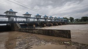 Waspada, Luapan Sungai Ciujung Masuk Status Siaga 2