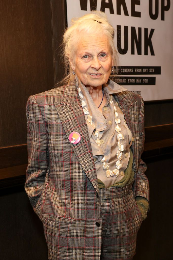 LONDON, ENGLAND - MAY 05:  Dame Vivienne Westwood attends a Gala Screening of 