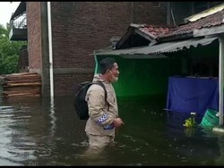 Banjir Rendam Sejumlah Desa di Kudus, Warga Jati Wetan Mulai Mengungsi