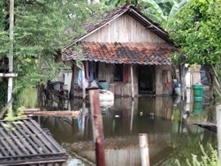 Kudus Diguyur Hujan Deras, Ratusan Rumah di 3 Desa Kebanjiran