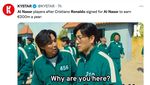 Meme Ronaldo ke Al Nassr, Gara-gara Logonya Mirip Real Madrid?