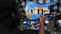 Keren! Gitar Ini Disulap Jadi Kanvas Berlukiskan Argentina
