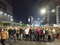 Tahun Baruan, Heru Budi Tinjau Panggung Muda-mudi Sarinah-Bundaran HI