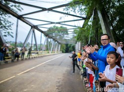 Perbaikan Selesai, Jembatan Kali Cisadane Kota Bogor Sudah Bisa Dilintasi