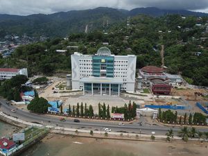 Penampakan Gedung Kantor Gubernur Papua yang Diresmikan Lukas Enembe