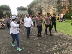 Polisi Terapkan Sistem Ring Saat Pengamanan Tahun Baru di GWK