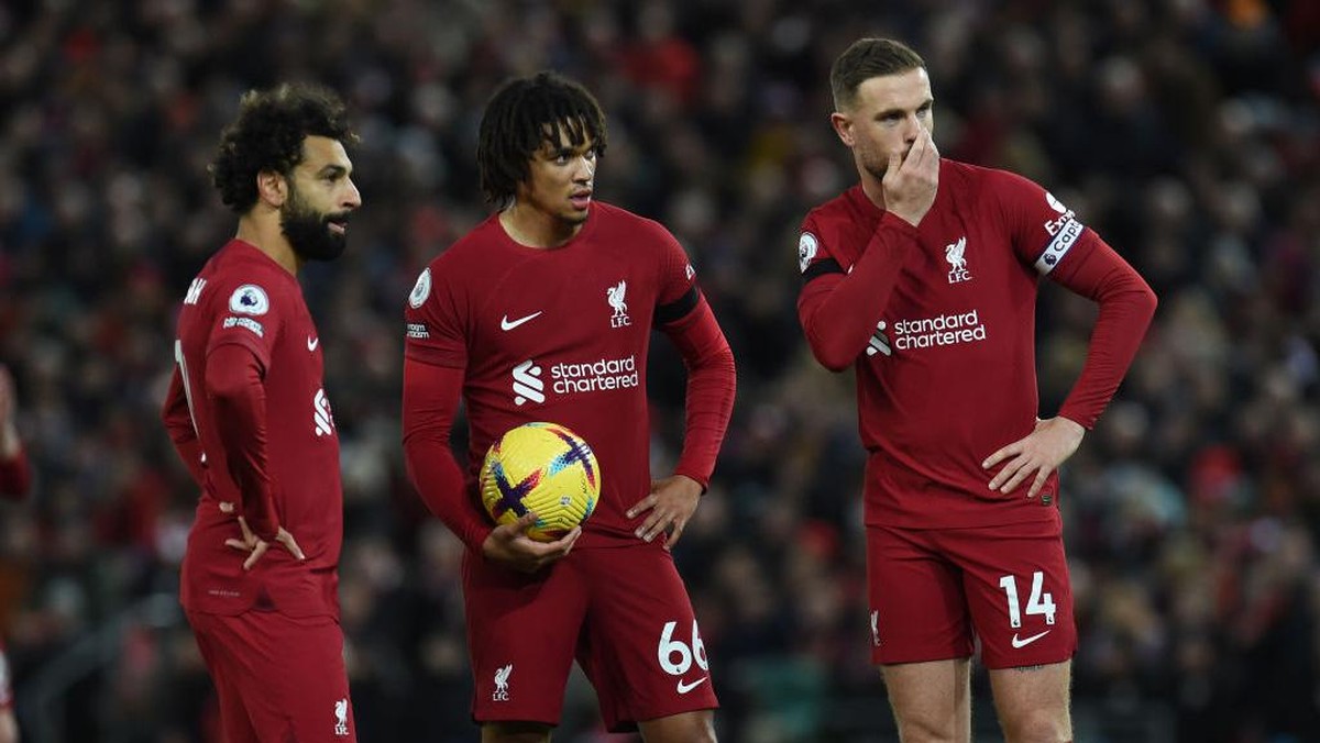 Liverpool berjarak 10 poin dari empat besar Premier League  (Foto: Liverpool FC via Getty Images/John Powell)