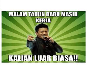 Relate Banget! Meme Kocak dan Menohok Jelang Tahun Baru 2026