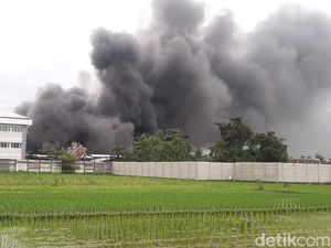 Pabrik Garmen di Bantul Terbakar Diduga gegara Pengelasan Pabrik Garmen di Bantul Terbakar Diduga gegara Pengelasan