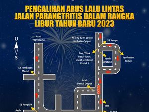 Mau ke Parangtritis Saat Malam Tahun Baru, Simak Rekayasa Lalu Lintasnya