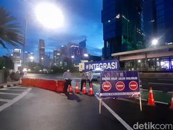 Jl Sudirman-Thamrin Jakarta Ditutup untuk Malam Tahun Baru 2023
