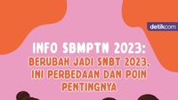 Infografis: Perbedaan SBMPTN 2023 yang Kini Jadi SNBT