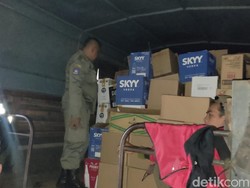 Miras Senilai Rp 1 M Disita Satpol PP Garut