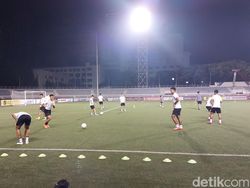 Timnas Indonesia Geber Latihan di Malam Tahun Baru