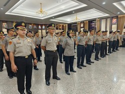 Naik Pangkat Ratusan Perwira Polri Jelang Akhir 2022