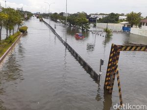 Jalan Kaligawe Lumpuh gegara Banjir, Semarang-Demak Bisa Lewat Rute Ini Jalan Kaligawe Lumpuh gegara Banjir, Semarang-Demak Bisa Lewat Rute Ini