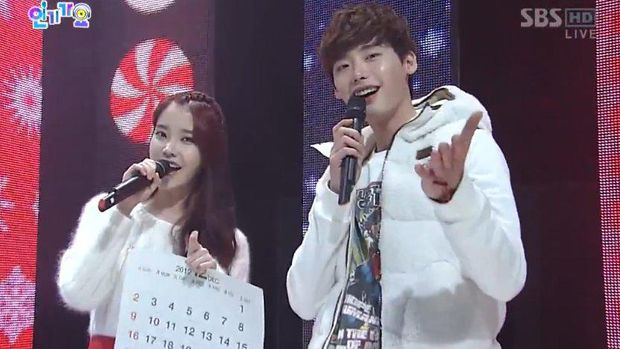 Lee Jong Suk dan IU