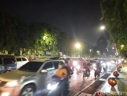 Pergantian Tahun di Surabaya Masih Diwarnai Saling Sahut Knalpot Brong