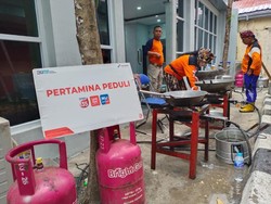 Bantu Korban Banjir Semarang, Pertamina Salurkan Bright Gas-Sembako