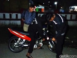 Polisi Sita 18 Motor Knalpot Bising di Polman saat Razia Jelang Tahun Baru