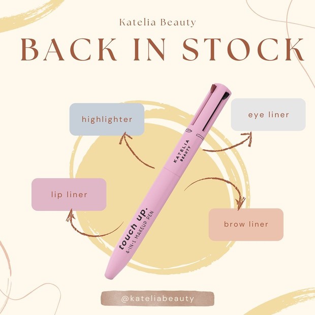 Potret produk Touch Up Pen 4 in 1 dari Katelia Beauty
