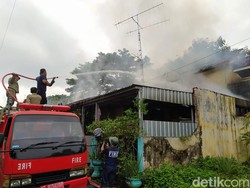 Rumah Warga Ponrogo Terbakar Diduga Korsleting, Kerugian Lebih Rp 100 Juta