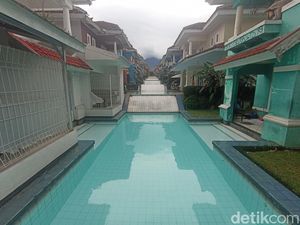 Wisata Vila Kolam Jejer di Cianjur, Cocok Liburan Bareng Keluarga