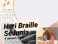 20 Twibbon Hari Braille Sedunia 2023: Link Download dan Cara Pakai