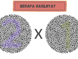 Hitungan Mudah Lewat Tes Buta Warna, Nggak Bisa Jawab Tanda Perlu Cek ke Dokter?