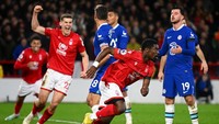 Teranyar, Chelsea ditahan imbang tuan rumah Nottingham Forest 1-1 dalam lanjutan Liga Inggris, Minggu (1/1) malam WIB (Getty Images)