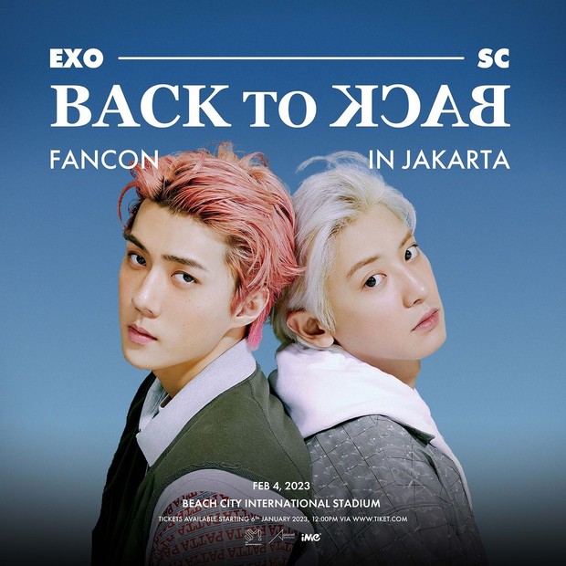 Siap-Siap! EXO-SC Bakal Menggelar Fancon Perdananya di Jakarta, Simak