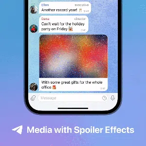 Fitur Baru Telegram, Bisa Sembunyikan Spoiler Gambar dan Video