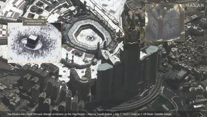 Foto Citra Satelit Kejadian 2022, Ada Perang, Letusan Gunung hingga Haji