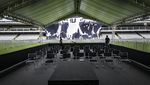 Melihat Persiapan Upacara Persemayaman Pele di Stadion Vila Belmiro