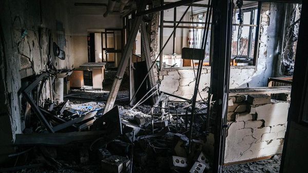 Rumah Sakit Anak di Ukraina Rusak Dihantam Rudal Rusia